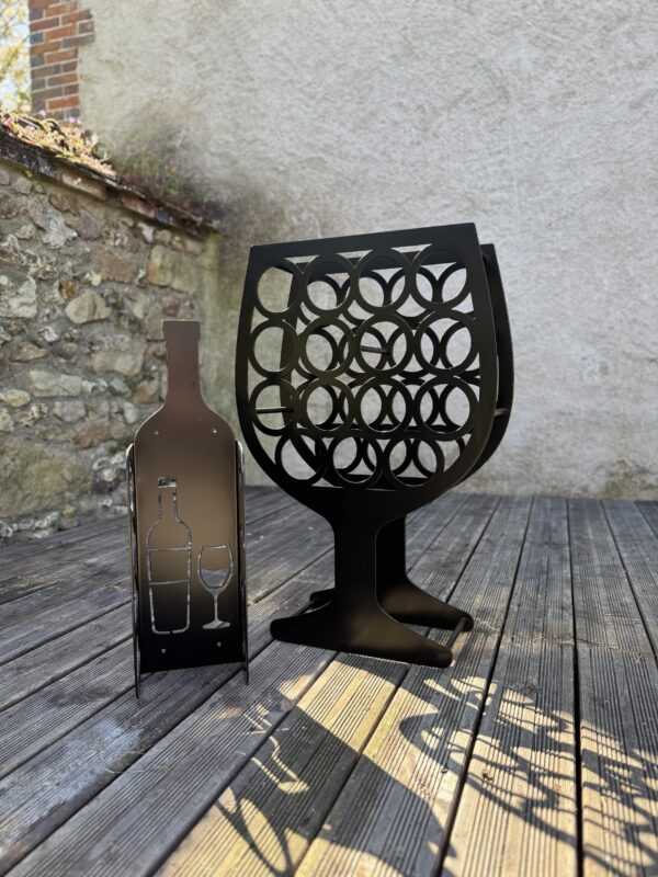 Porte bouteille, 4 bouteilles – Image 3