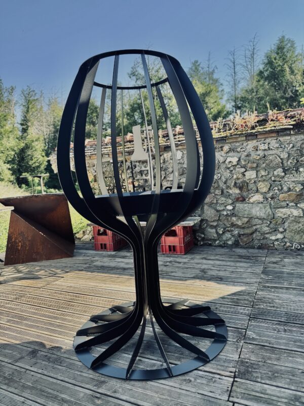 Brasero verre de vin – Image 3