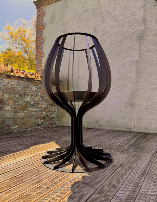 Brasero verre de vin – Image 4